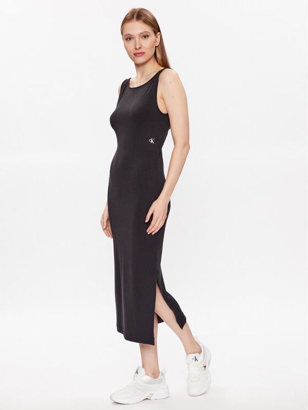 Calvin Klein Jeans Calvin Klein Jeans Haljina za svaki dan J20J221409 Crna Regular Fit
