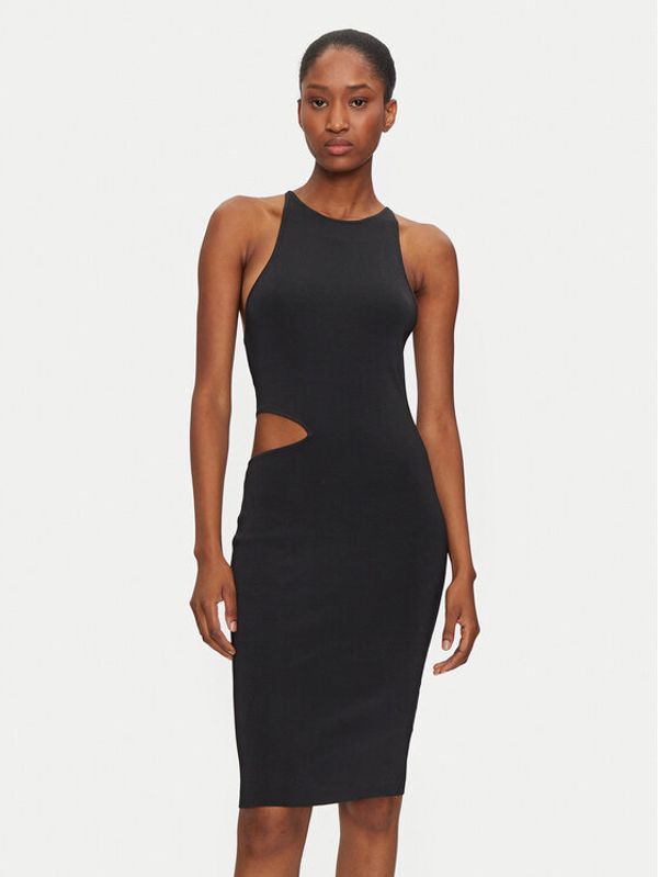 Calvin Klein Jeans Calvin Klein Jeans Haljina za svaki dan J20J224159 Crna Slim Fit