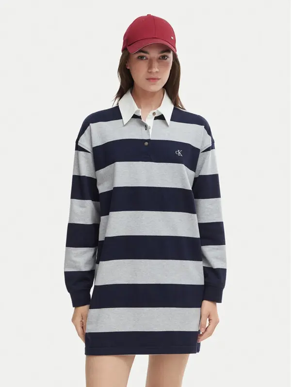 Calvin Klein Jeans Calvin Klein Jeans Haljina za svaki dan LV047F214G Šarena Loose Fit