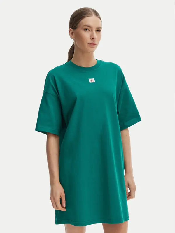 Calvin Klein Jeans Calvin Klein Jeans Haljina za svaki dan LV047F228G Zelena Oversize