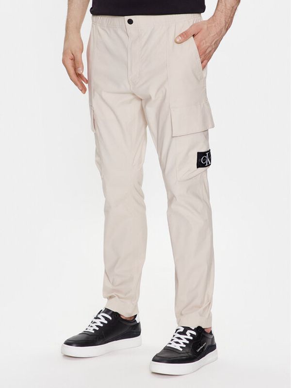 Calvin Klein Jeans Calvin Klein Jeans Hlače J30J322922 Bež Skinny Fit