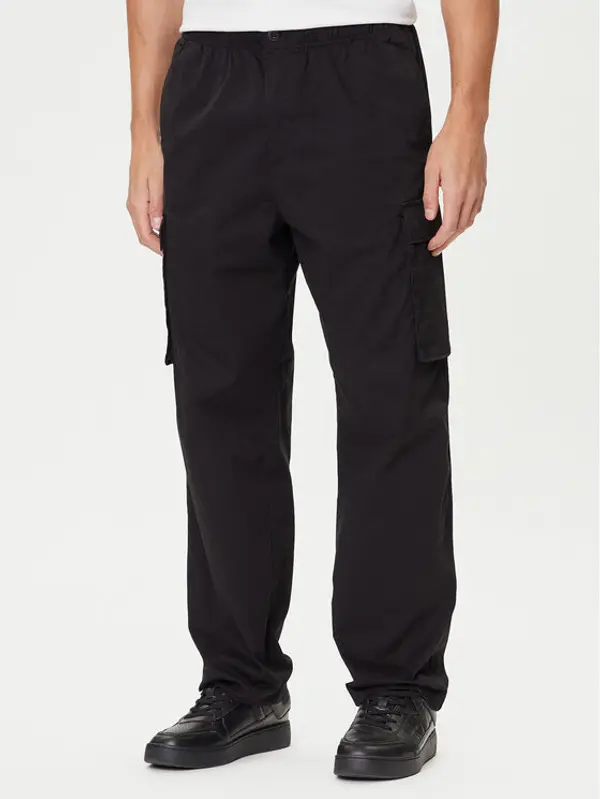 Calvin Klein Jeans Calvin Klein Jeans Hlače LV040EM616 Crna Straight Fit