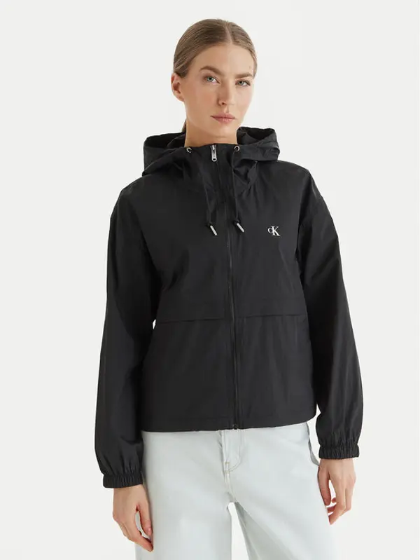 Calvin Klein Jeans Calvin Klein Jeans Jakna protiv vjetra Essential LV047F507G Crna Regular Fit