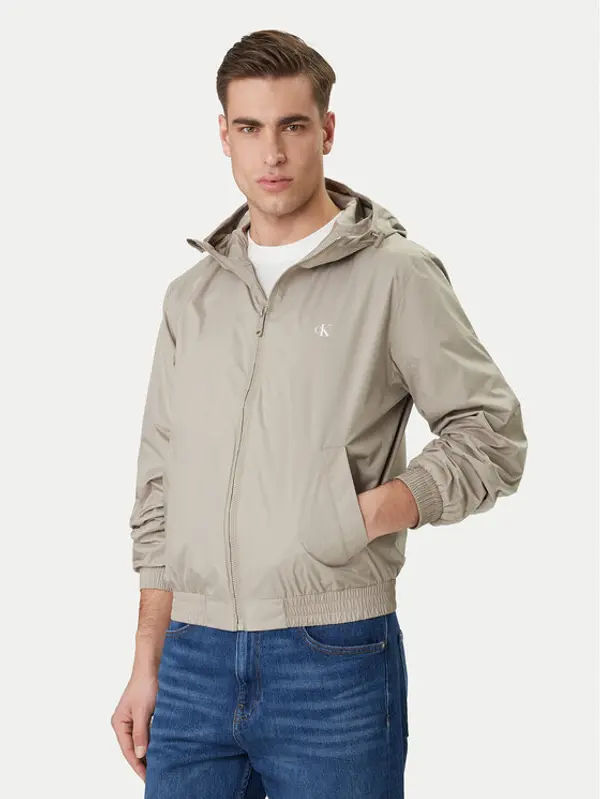 Calvin Klein Jeans Calvin Klein Jeans Jakna protiv vjetra Harrington LV04RF521G Bež Regular Fit