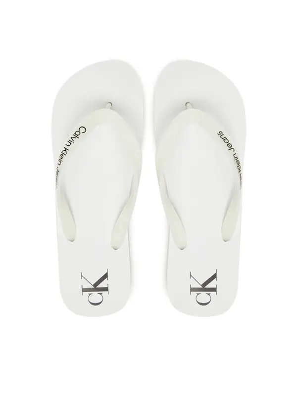 Calvin Klein Jeans Calvin Klein Jeans Japanke Beach Sandal Transparent Tpu YM0YM01267 Bijela
