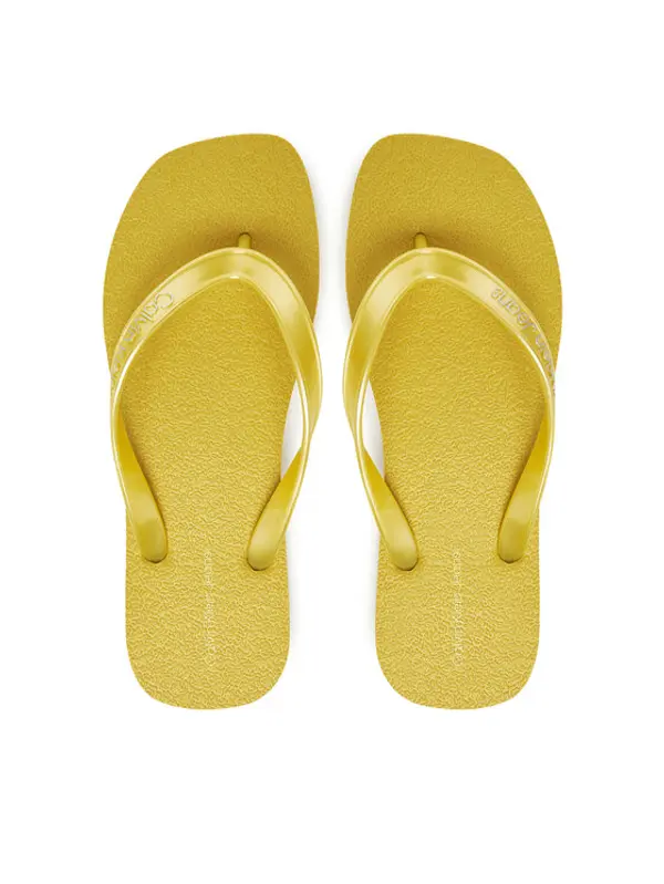 Calvin Klein Jeans Calvin Klein Jeans Japanke Thong+ Tpu Metallic YW0YW01720 Žuta