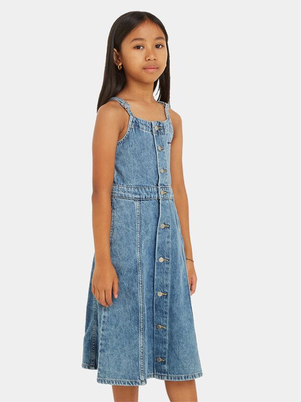 Calvin Klein Jeans Calvin Klein Jeans Jeans haljina IG0IG02397 D Plava Regular Fit