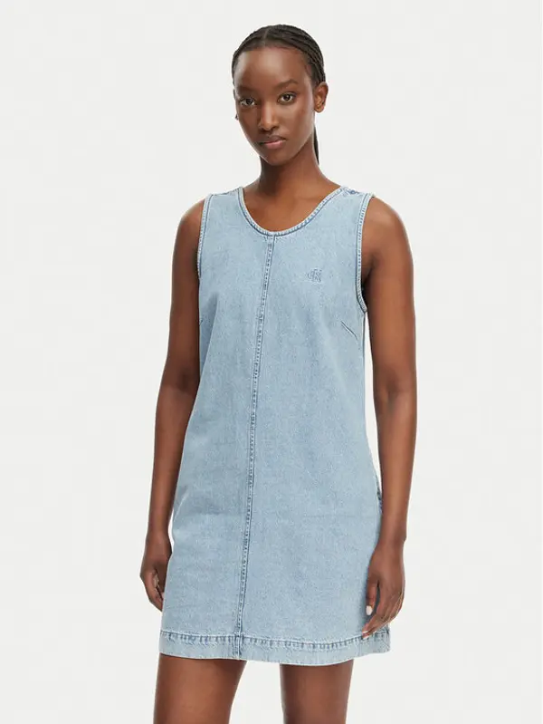 Calvin Klein Jeans Calvin Klein Jeans Jeans haljina LV047F499G Plava Regular Fit