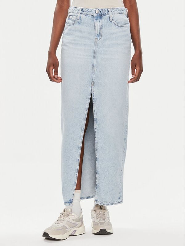 Calvin Klein Jeans Calvin Klein Jeans Jeans suknja J20J222814 Plava Regular Fit