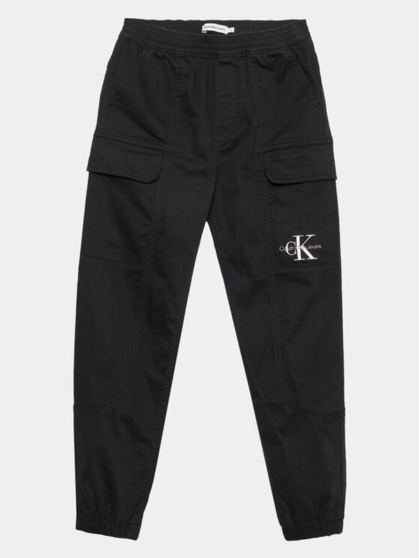 Calvin Klein Jeans Calvin Klein Jeans Jogger IB0IB01675 Crna Regular Fit