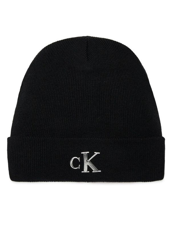 Calvin Klein Jeans Calvin Klein Jeans Kapa Minimal Monogram Beanie K60K611542 Crna