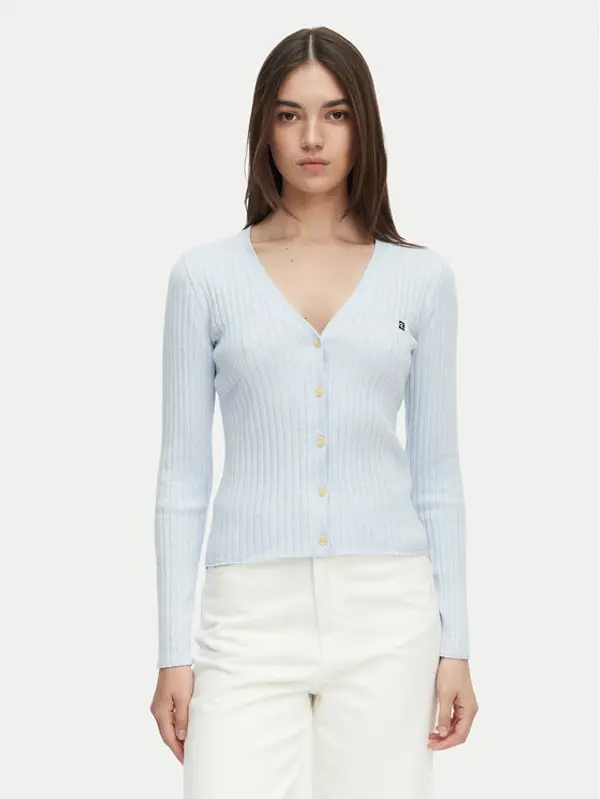 Calvin Klein Jeans Calvin Klein Jeans Kardigan LV047G339G Svijetlo plava Slim Fit