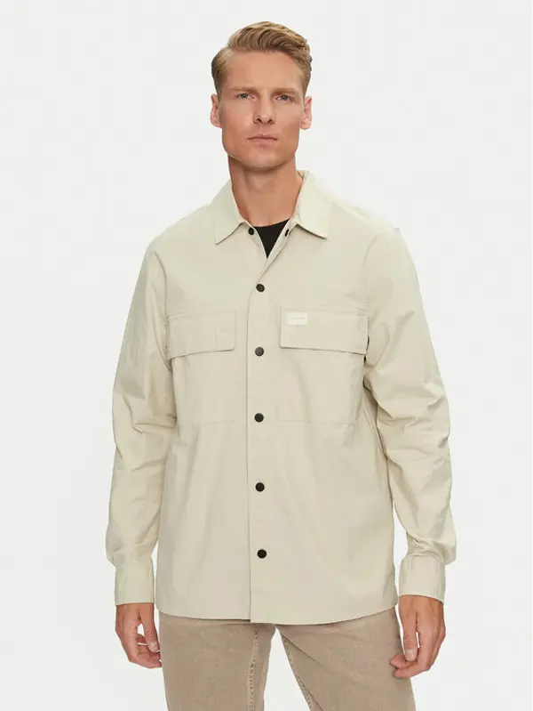 Calvin Klein Jeans Calvin Klein Jeans Košulja Cargo J30J326970 Bež Regular Fit