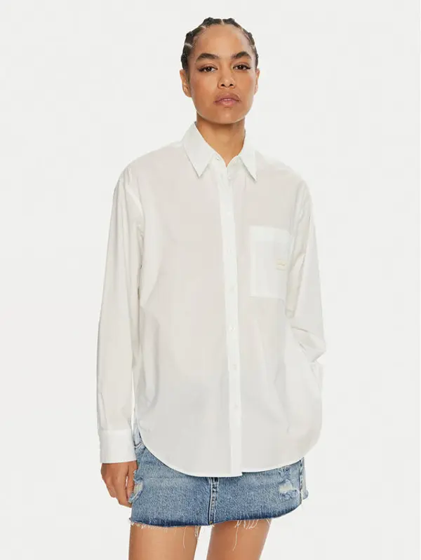 Calvin Klein Jeans Calvin Klein Jeans Košulja J20J224436 Bijela Relaxed Fit