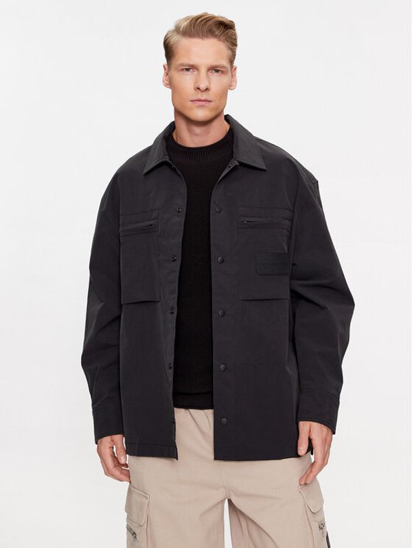 Calvin Klein Jeans Calvin Klein Jeans Košulja J30J323517 Crna Relaxed Fit