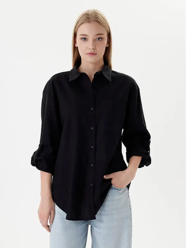 Calvin Klein Jeans Calvin Klein Jeans Košulja LV044E195G Crna Regular Fit