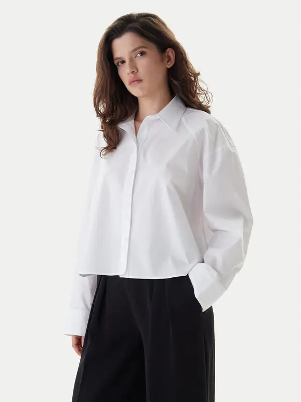 Calvin Klein Jeans Calvin Klein Jeans Košulja LV047C141G Bijela Boxy Fit