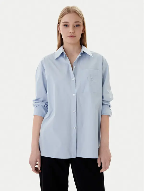 Calvin Klein Jeans Calvin Klein Jeans Košulja LV047C143G Siva Relaxed Fit