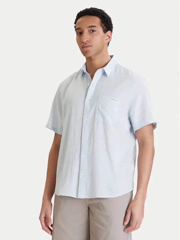 Calvin Klein Jeans Calvin Klein Jeans Košulja LV04RF120G Svijetloplava Regular Fit
