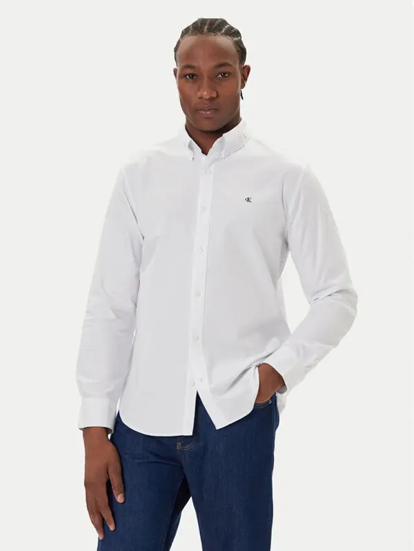 Calvin Klein Jeans Calvin Klein Jeans Košulja Oxford Classic LV140EM125 Bijela Regular Fit