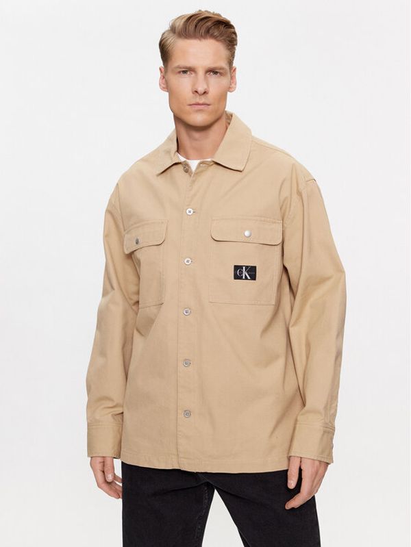 Calvin Klein Jeans Calvin Klein Jeans Košulja Workwear J30J323515 Bež Relaxed Fit