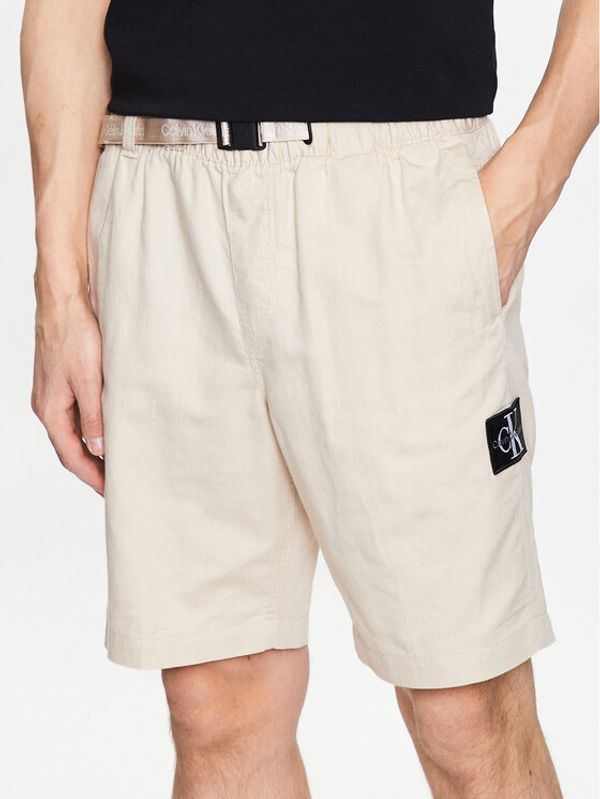 Calvin Klein Jeans Calvin Klein Jeans Kratke hlače J30J323149 Bež Regular Fit