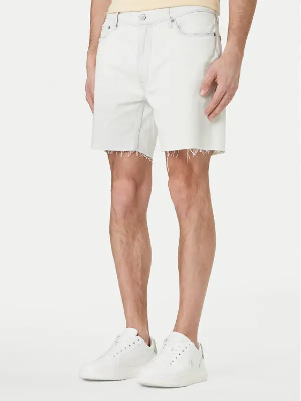 Calvin Klein Jeans Calvin Klein Jeans Kratke traperice Classic LV04RF787G Écru Regular Fit