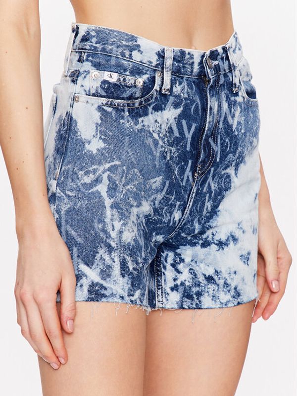 Calvin Klein Jeans Calvin Klein Jeans Kratke traperice J20J220857 Plava Regular Fit