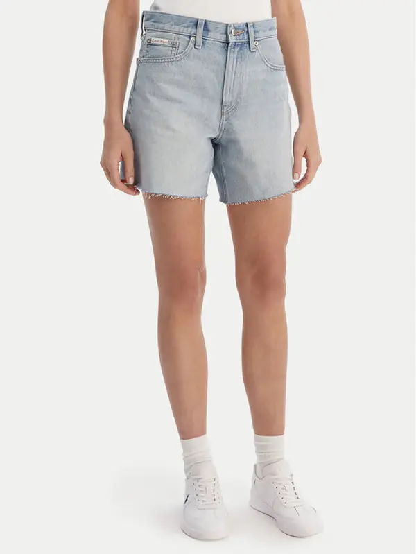 Calvin Klein Jeans Calvin Klein Jeans Kratke traperice LV047F766G Plava Relaxed Fit