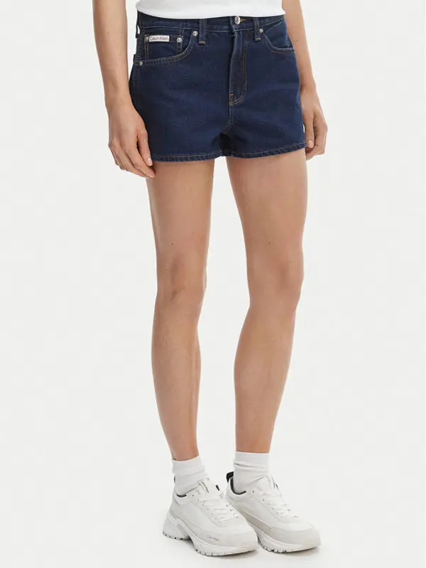 Calvin Klein Jeans Calvin Klein Jeans Kratke traperice LV047F768G Tamnoplava Slim Fit