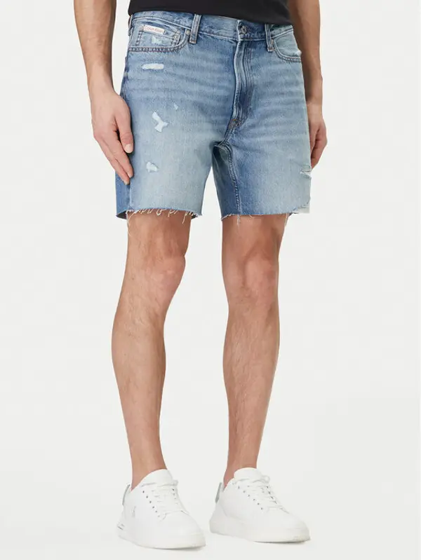 Calvin Klein Jeans Calvin Klein Jeans Kratke traperice LV04RF790G Plava Slim Fit