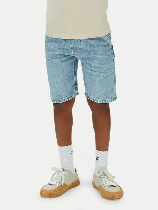 Calvin Klein Jeans Calvin Klein Jeans Kratke traperice Skater LVCKSJC41B Svijetlo plava Relaxed Fit