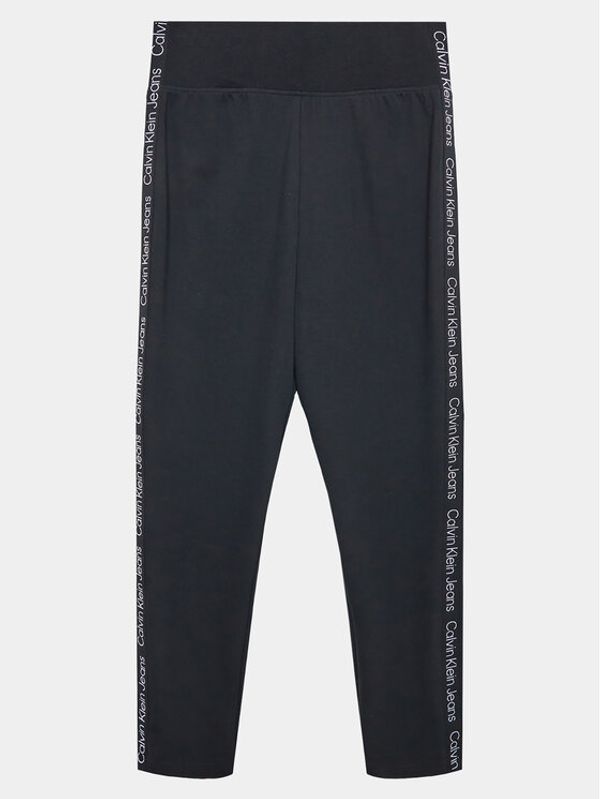 Calvin Klein Jeans Calvin Klein Jeans Leggings J20J221203 Crna Regular Fit