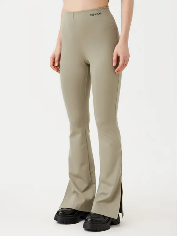 Calvin Klein Jeans Calvin Klein Jeans Leggings Milano J20J225089 Zelena Slim Fit