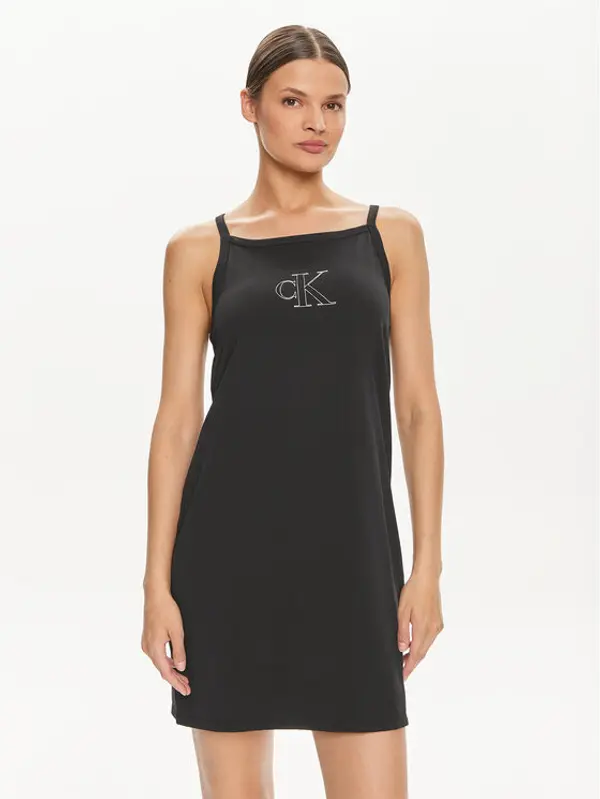 Calvin Klein Jeans Calvin Klein Jeans Ljetna haljina J20J223528 Crna Regular Fit