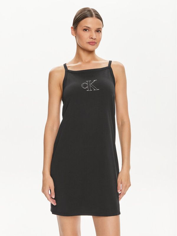 Calvin Klein Jeans Calvin Klein Jeans Ljetna haljina J20J223528 Crna Regular Fit