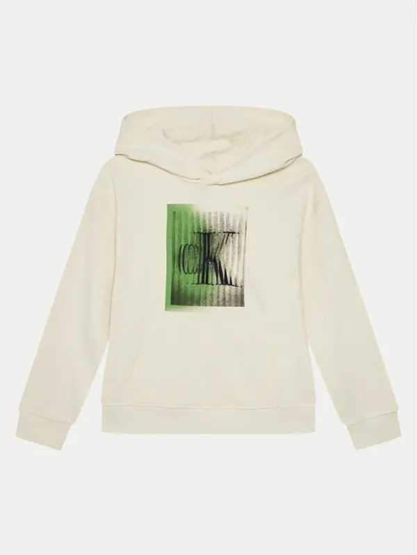 Calvin Klein Jeans Calvin Klein Jeans Majica dugih rukava IB0IB02380 Bež Relaxed Fit