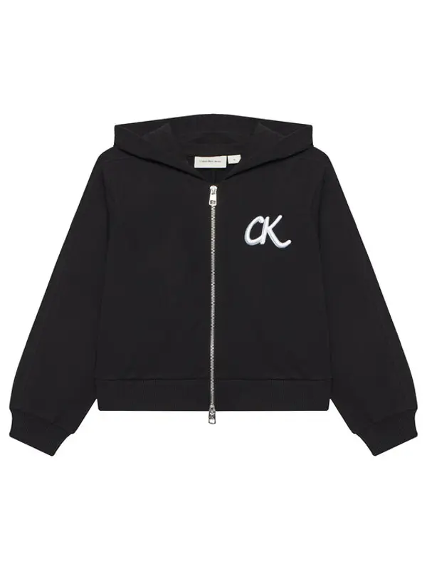 Calvin Klein Jeans Calvin Klein Jeans Majica dugih rukava IG0IG02969 D Crna Regular Fit