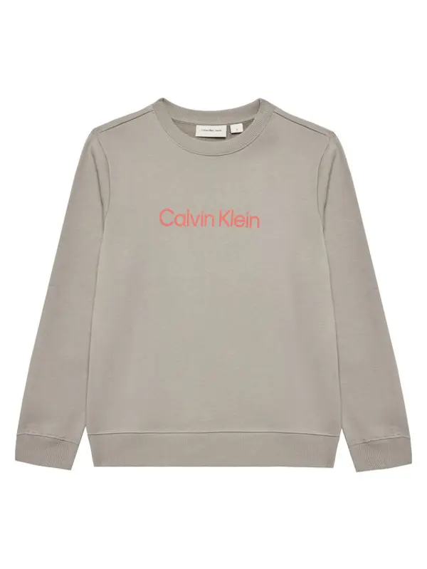 Calvin Klein Jeans Calvin Klein Jeans Majica dugih rukava Inst Logo IU0IU00680 D Siva Regular Fit