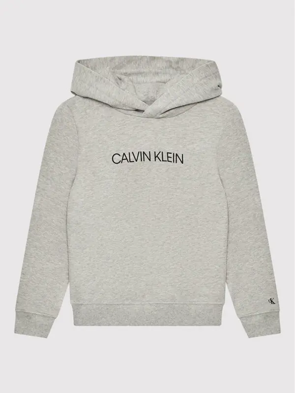 Calvin Klein Jeans Calvin Klein Jeans Majica dugih rukava Institutional IU0IU00163 Siva Regular Fit