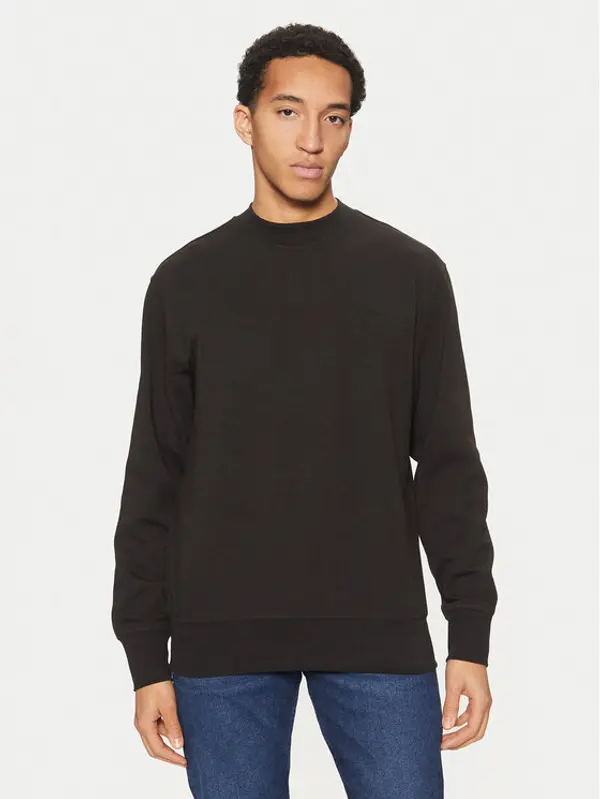 Calvin Klein Jeans Calvin Klein Jeans Majica dugih rukava Interlock J30J326754 Crna Regular Fit