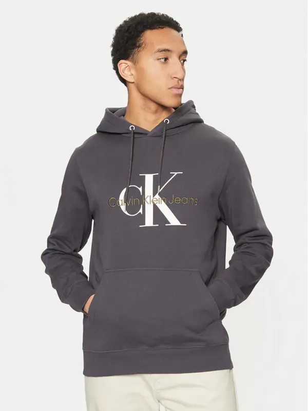 Calvin Klein Jeans Calvin Klein Jeans Majica dugih rukava J30J320805 Siva Regular Fit