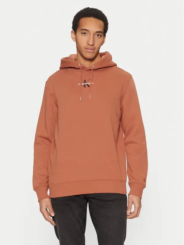 Calvin Klein Jeans Calvin Klein Jeans Majica dugih rukava J30J323749 Smeđa Regular Fit