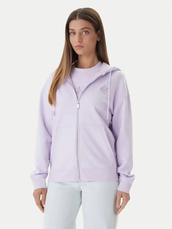 Calvin Klein Jeans Calvin Klein Jeans Majica dugih rukava LV047F205G Ružičasta Regular Fit
