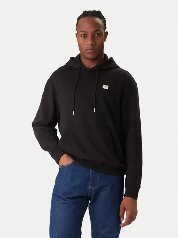 Calvin Klein Jeans Calvin Klein Jeans Majica dugih rukava LV04RC274G Crna Regular Fit