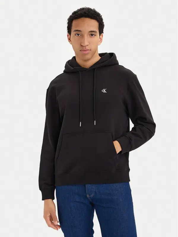 Calvin Klein Jeans Calvin Klein Jeans Majica dugih rukava LV04RC297G Crna Regular Fit