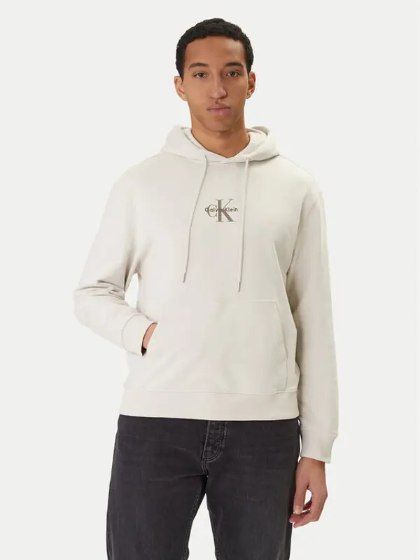 Calvin Klein Jeans Calvin Klein Jeans Majica dugih rukava LV04RD243G Bež Regular Fit