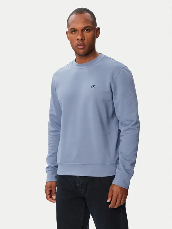 Calvin Klein Jeans Calvin Klein Jeans Majica dugih rukava LV04RG275G Plava Classic Fit