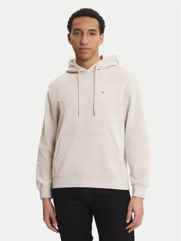 Calvin Klein Jeans Calvin Klein Jeans Majica dugih rukava Terry LV04RC274G Bež Regular Fit