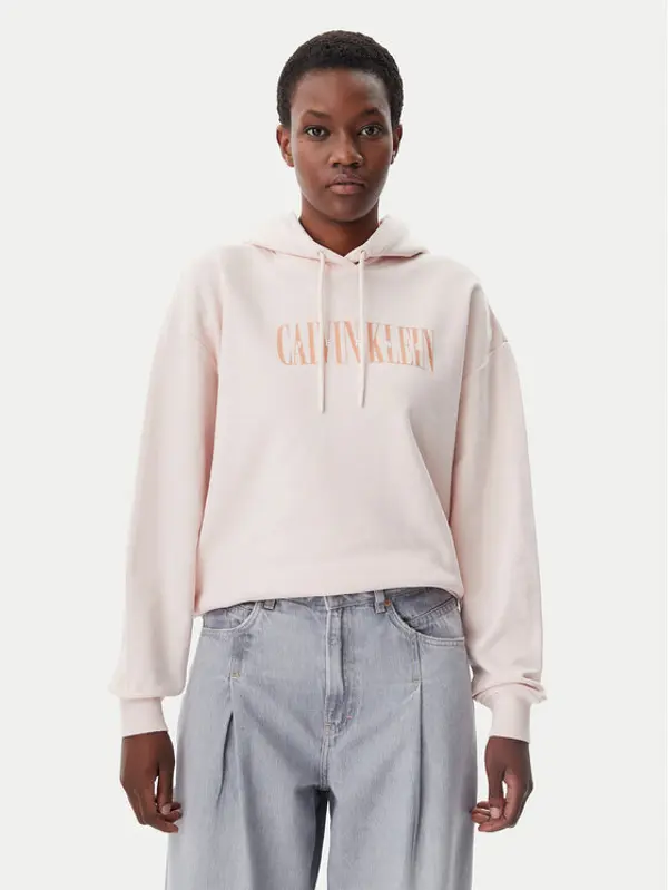 Calvin Klein Jeans Calvin Klein Jeans Majica dugih rukava Varsity J20J225579 Ružičasta Regular Fit